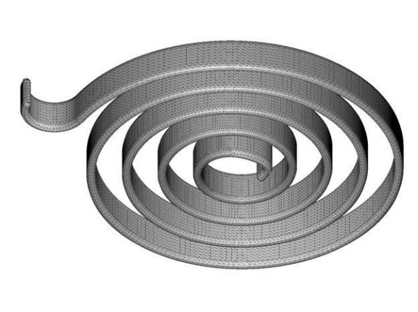 Rusty Spiral Spring