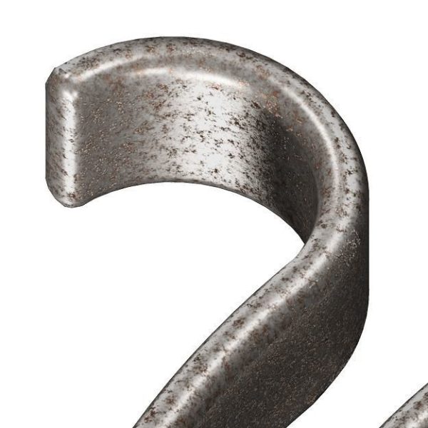 Rusty Spiral Spring
