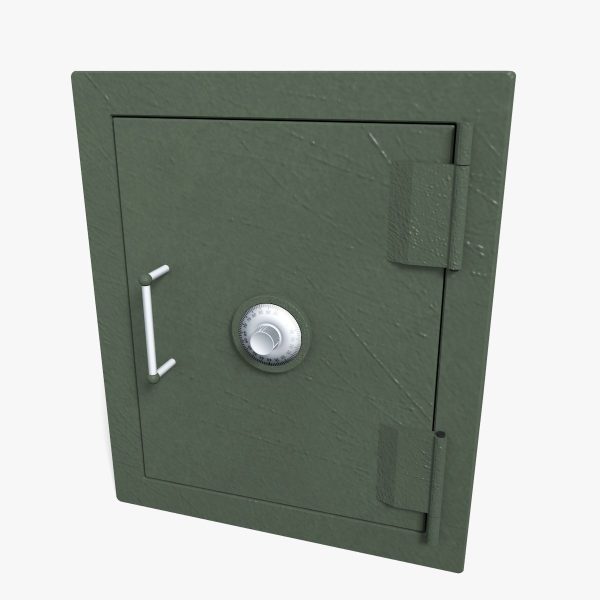 Safe and Sacks of Money