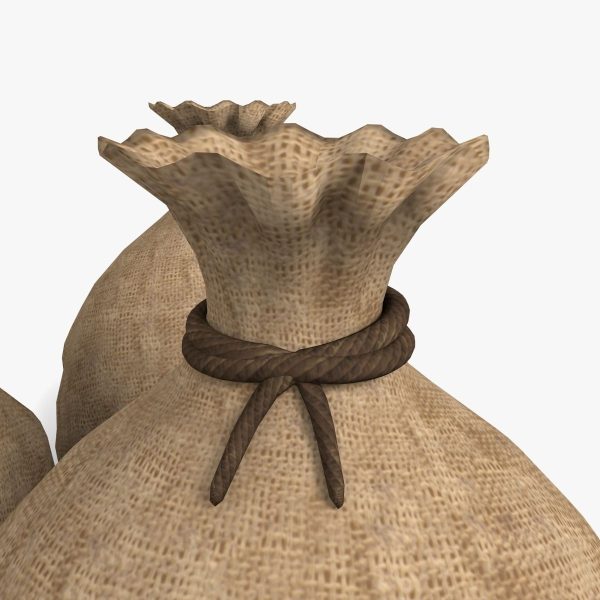 Safe and Sacks of Money