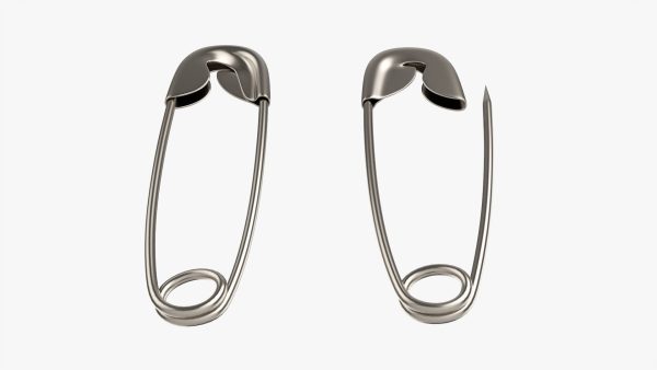 Safety pins open and locked