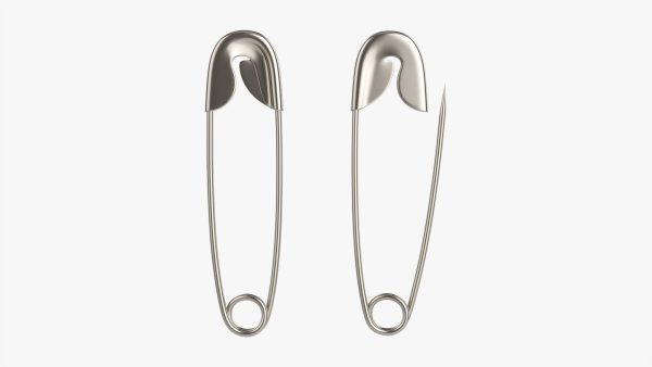 Safety pins open and locked