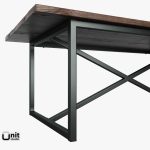 Salvaged Boatwood Rectangular Table by Restoration Hardware