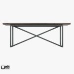 Salvaged Boatwood Rectangular Table by Restoration Hardware