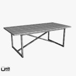 Salvaged Boatwood Rectangular Table by Restoration Hardware