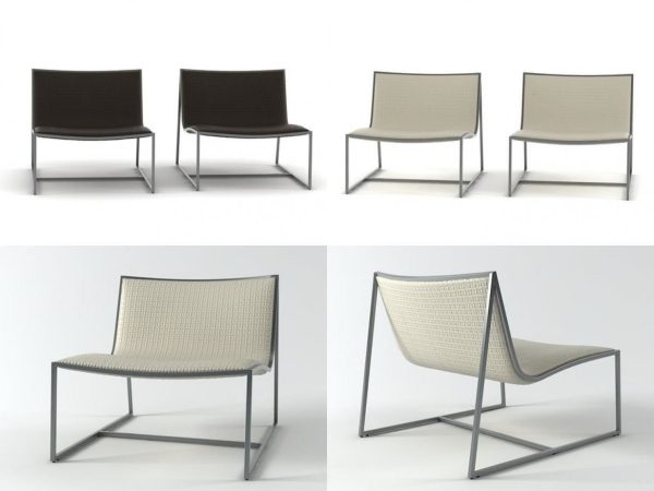 Samoa four different lounge chairs