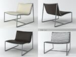 Samoa four different lounge chairs