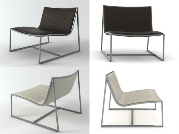 Samoa four different lounge chairs