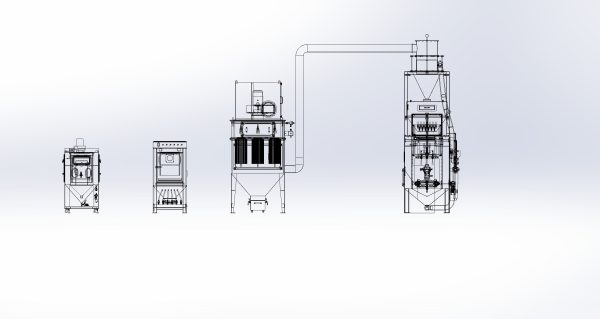 Sand blasting equipment