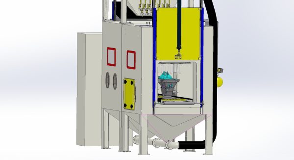Sand blasting equipment