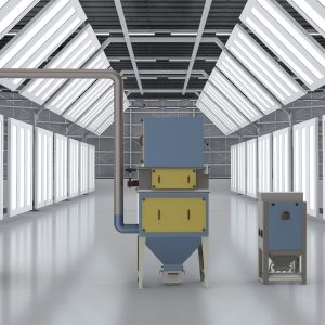 Sand blasting equipment