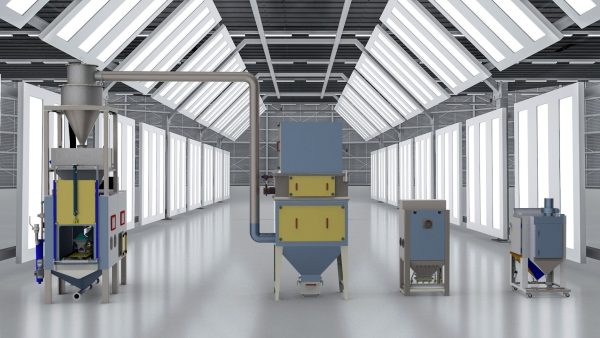 Sand blasting equipment