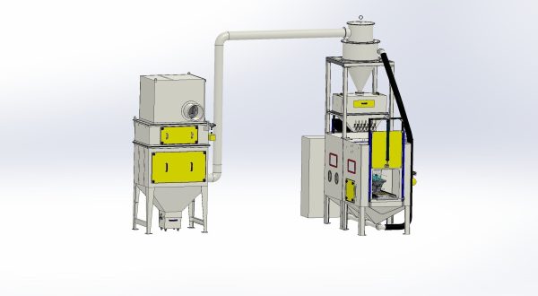 Sand blasting equipment