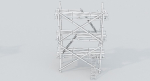 Scaffolding PBR Game Ready wooden tower