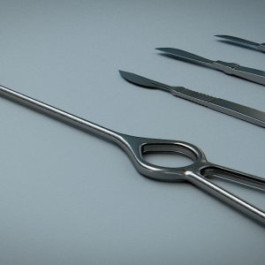 scalpel-and-retractor-medical-instruments-3d-model-low-poly-obj-3ds-fbx-blend-dae-mtl