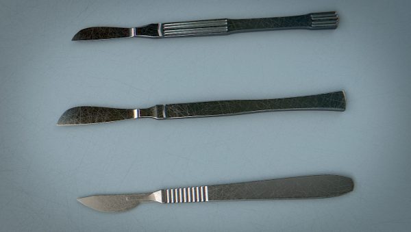 Scalpel and Retractor - Medical Instruments