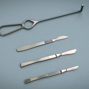 Scalpel and Retractor - Medical Instruments