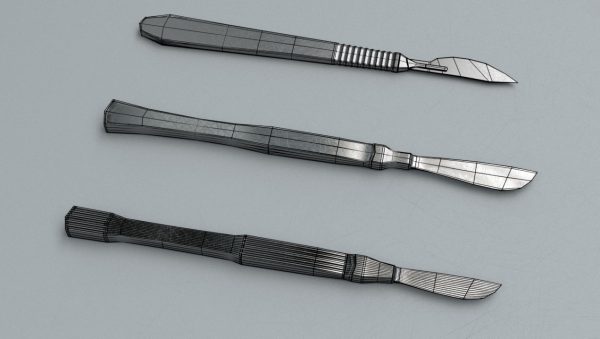 Scalpel and Retractor - Medical Instruments