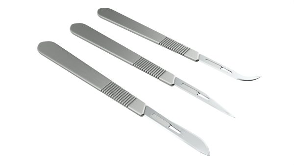 Scalpel handle and blade