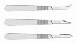 Scalpel handle and blade