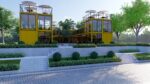 SCENE LUMION 11 5 AND EXTERIOR CONTAINER CAFE