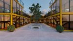 SCENE LUMION 11 5 AND EXTERIOR CONTAINER CAFE