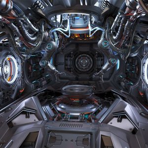 Sci - Fi Assembly Lab - Rigged