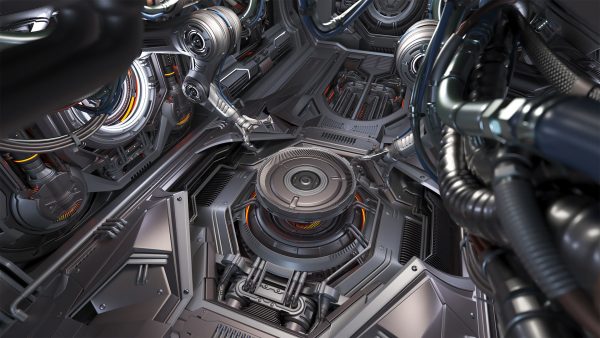 Sci - Fi Assembly Lab - Rigged