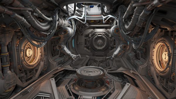 Sci - Fi Assembly Lab - Rigged