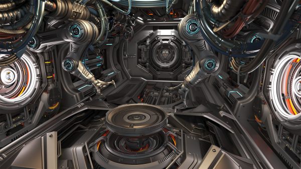Sci - Fi Assembly Lab - Rigged