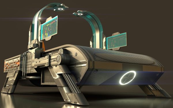 Sci Fi Bed  - Cyberpunk  concept - PBR