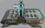 Sci Fi Bed  - Cyberpunk  concept - PBR