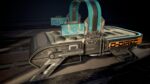 Sci Fi Bed  - Cyberpunk  concept - PBR