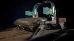 Sci Fi Bed  - Cyberpunk  concept - PBR