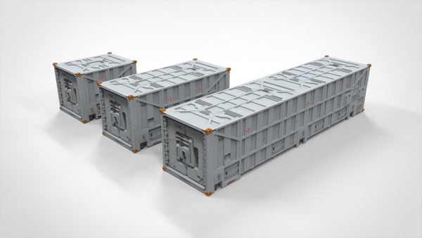 sci fi Cargo Container 1