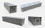 sci fi Cargo Container 1