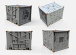sci fi Cargo Container 1