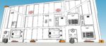 sci fi Cargo Container 1