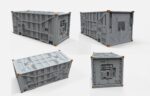 sci fi Cargo Container 1