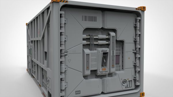 sci fi Cargo Container 1