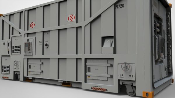 sci fi Cargo Container 1
