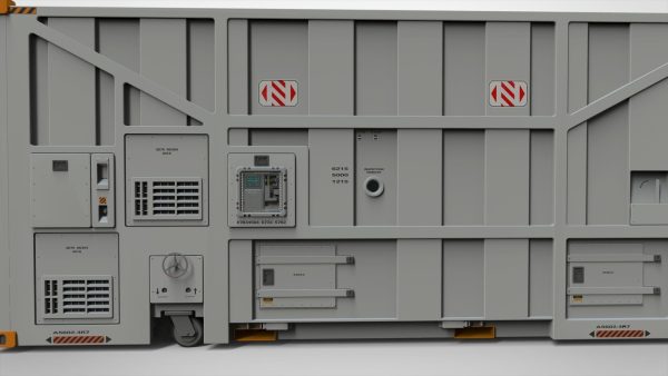 sci fi Cargo Container 1
