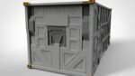 sci fi Cargo Container 1