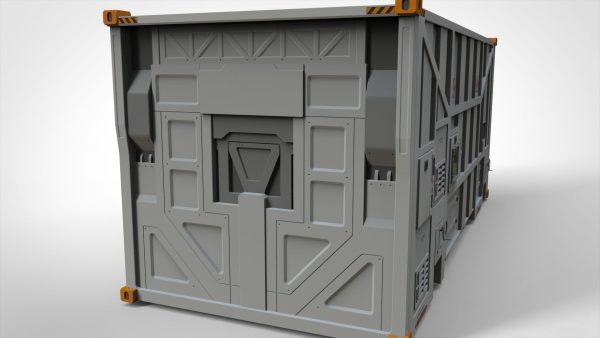 sci fi Cargo Container 1