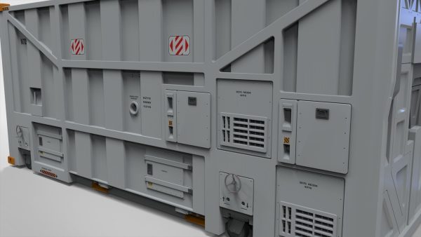 sci fi Cargo Container 1