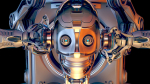 Sci - Fi Circular Construction Pod - Rigged