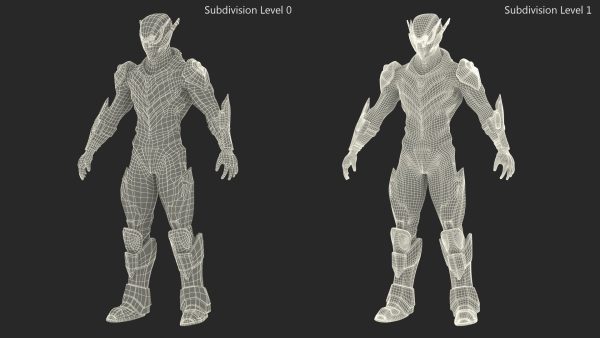Sci-Fi Combat Robot Yellow