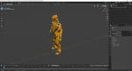 Sci-Fi Combat Robot Yellow