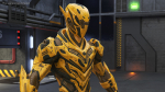Sci-Fi Combat Robot Yellow