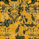 Sci-Fi Combat Robot Yellow